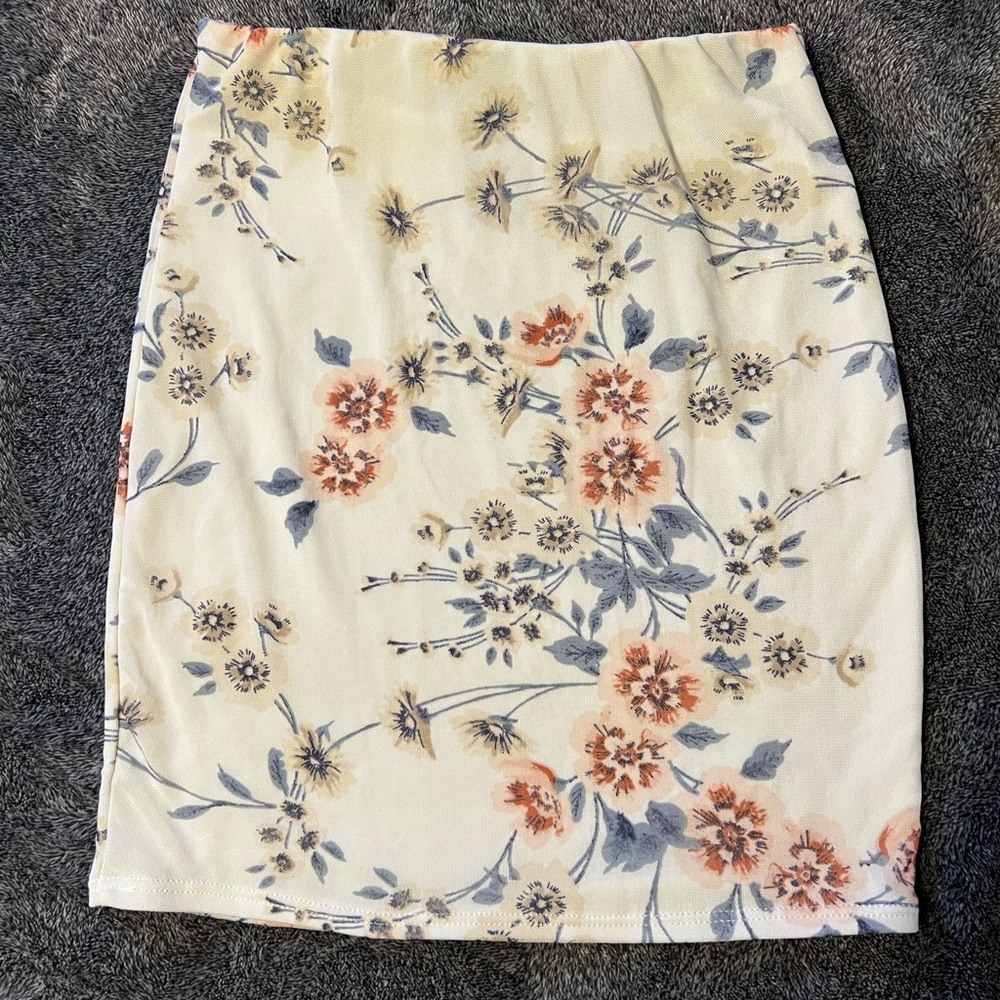 Floral skirt